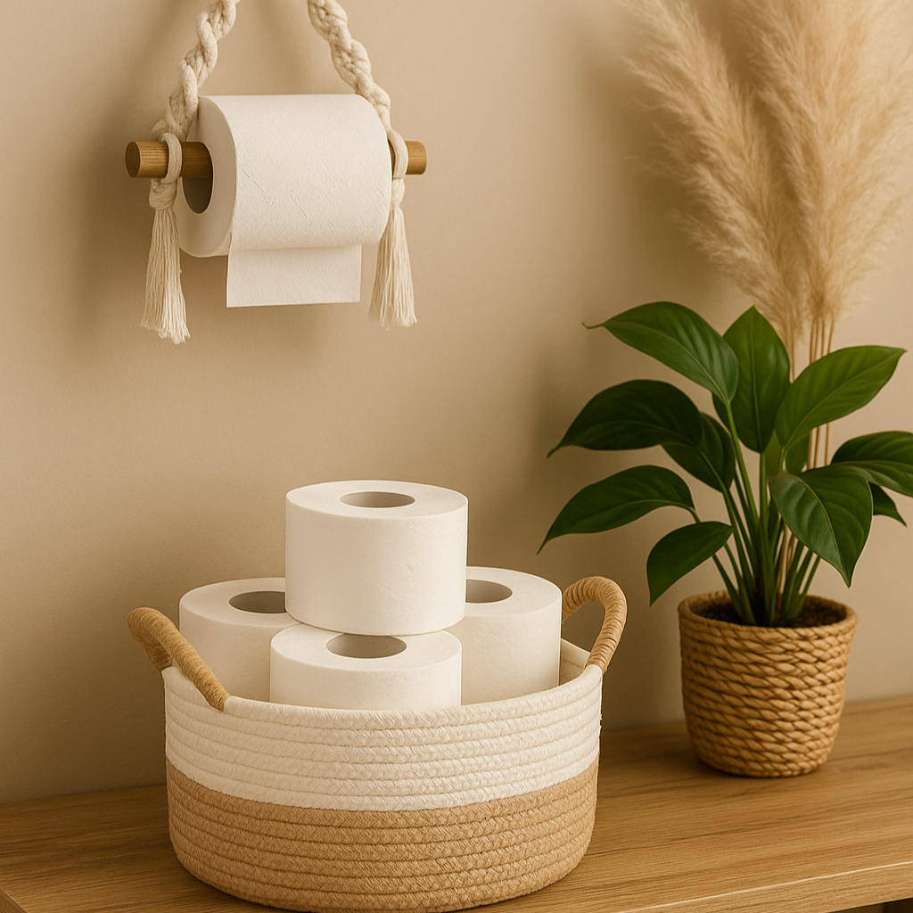 Soft Rope Handwoven Storage Basket