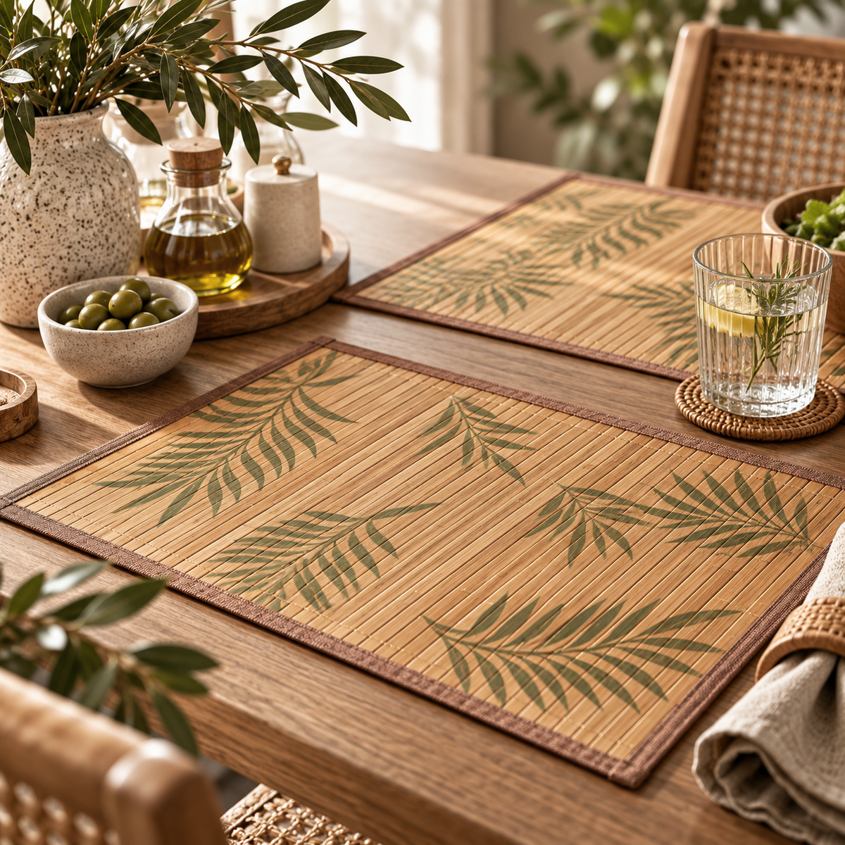 Natural Bamboo Placemats