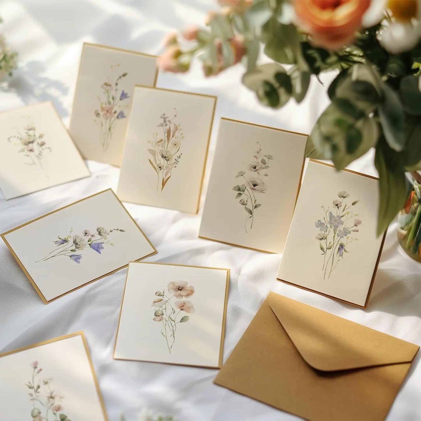 Botanical Greeting Cards – Set of 10
