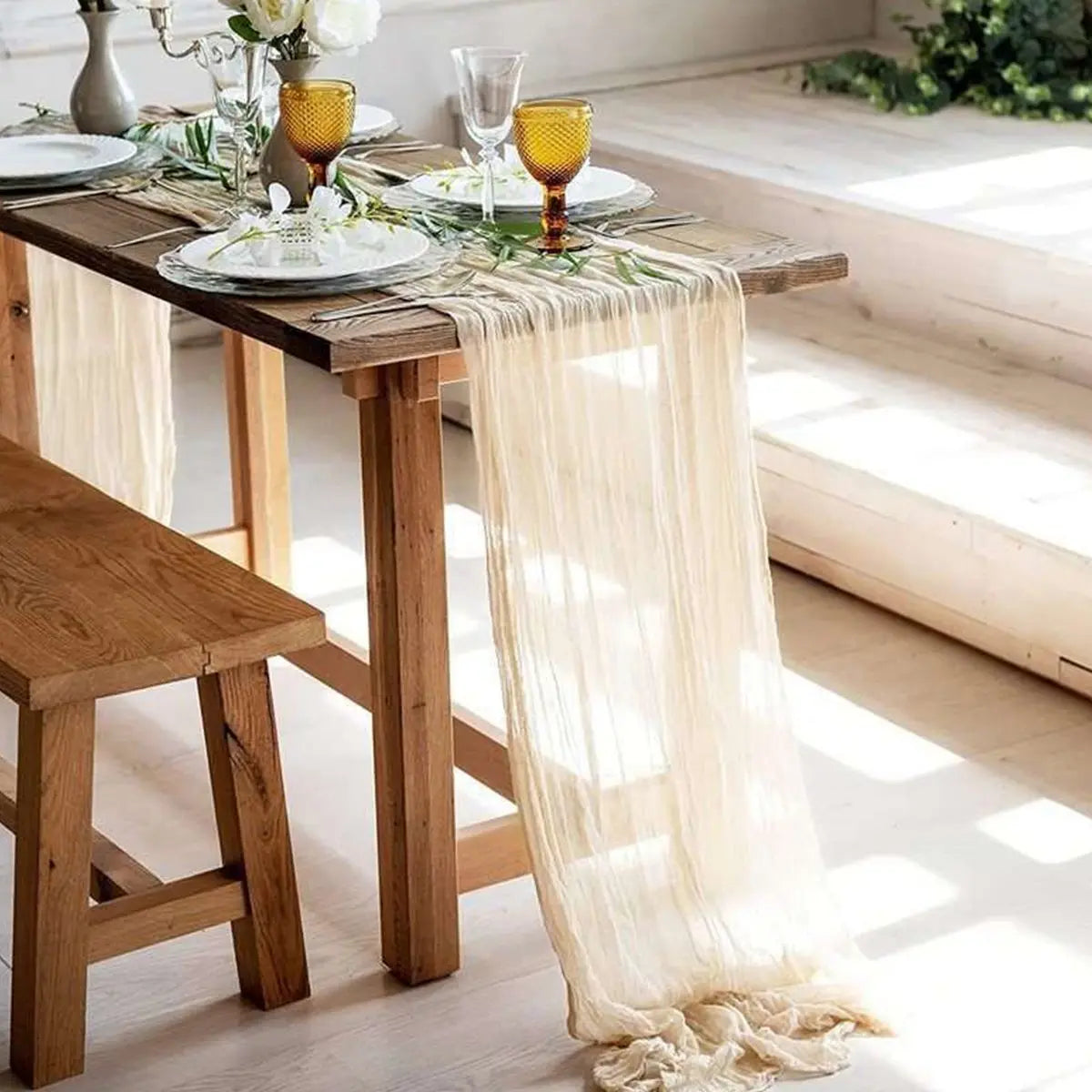 Soft Flow Table Runner