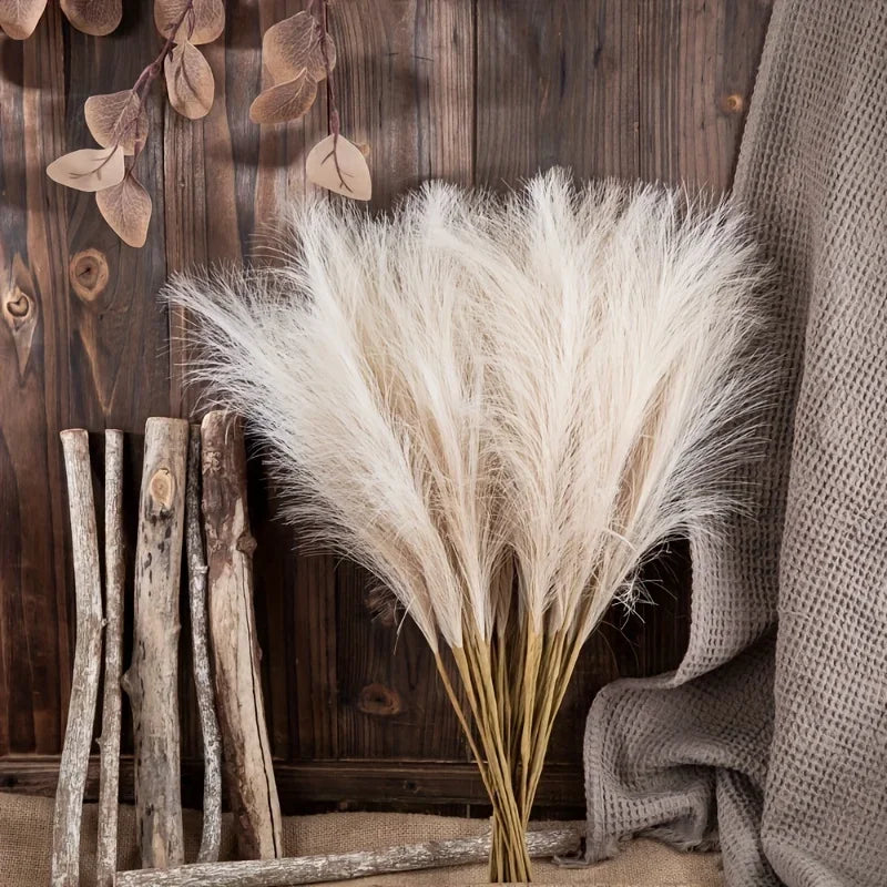10pcs Faux Pampas Grass