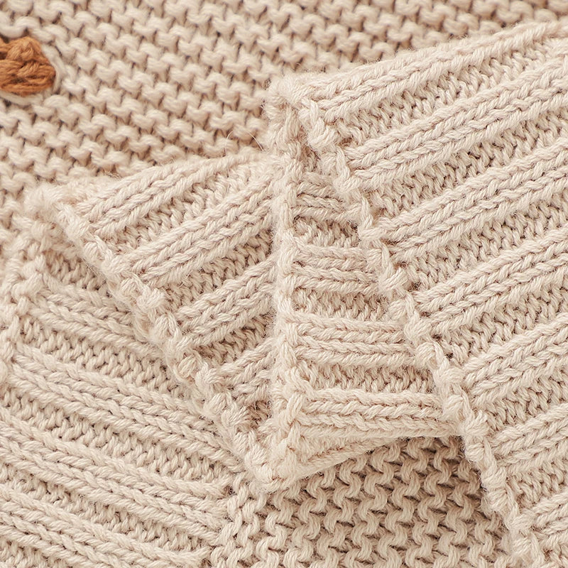 Soft Knit Pom Blanket