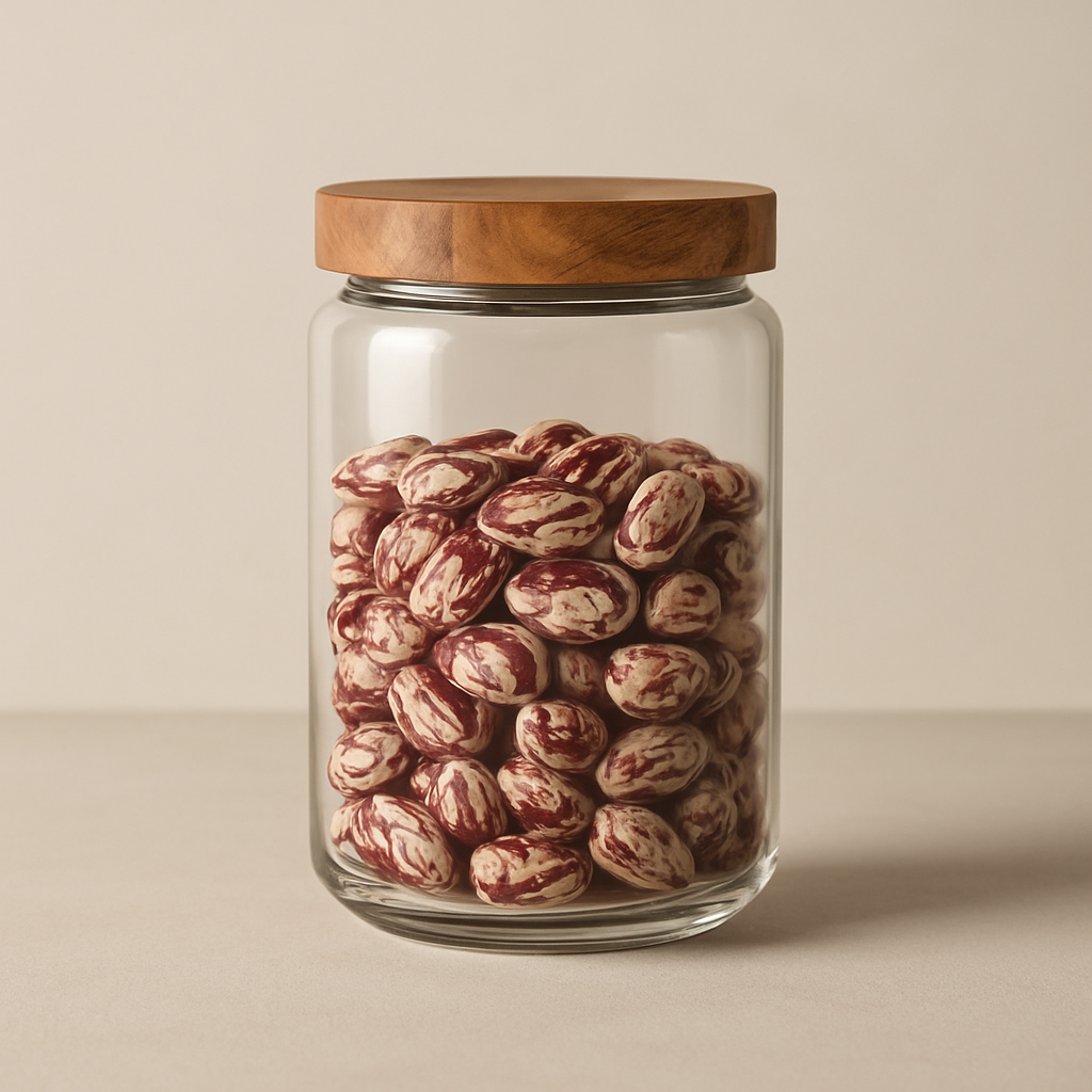 Glass Storage Jar – Wooden Lid