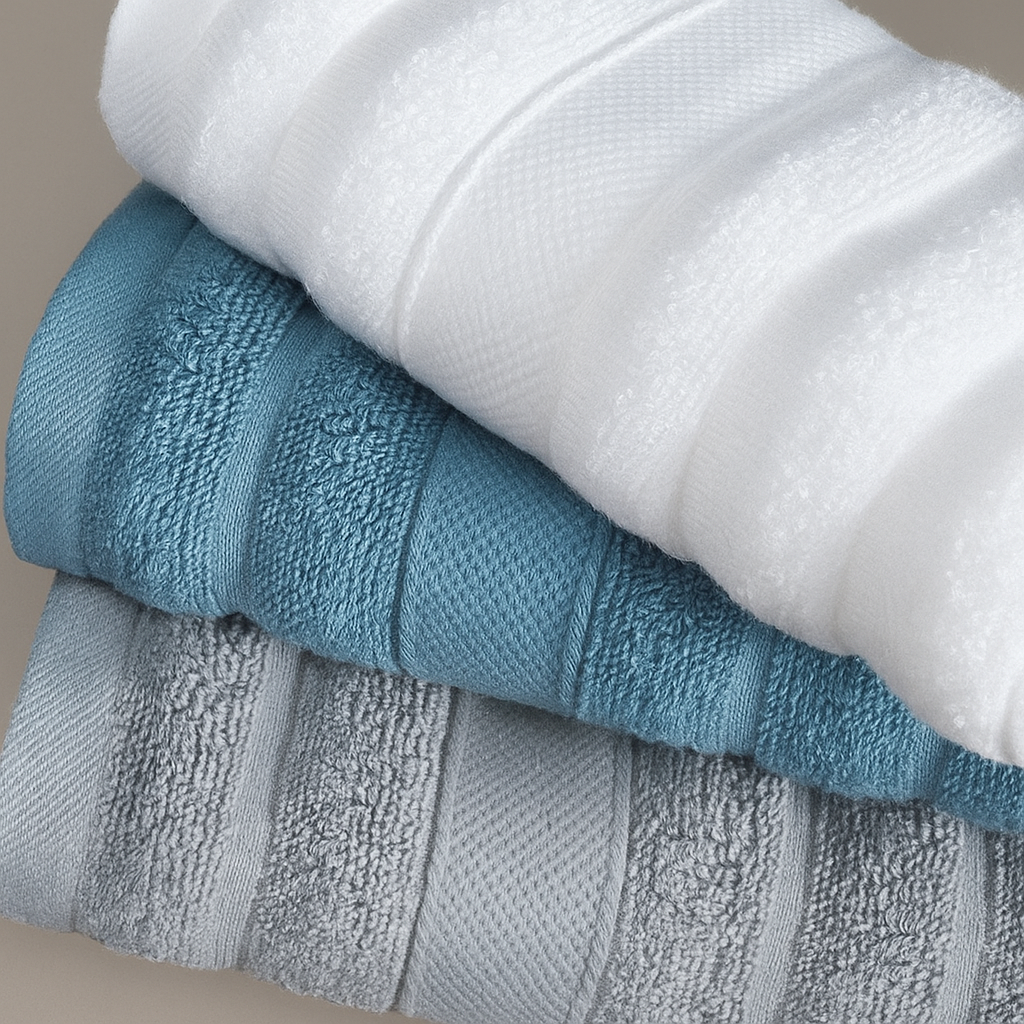 Soft Plush Washcloth Set of 4