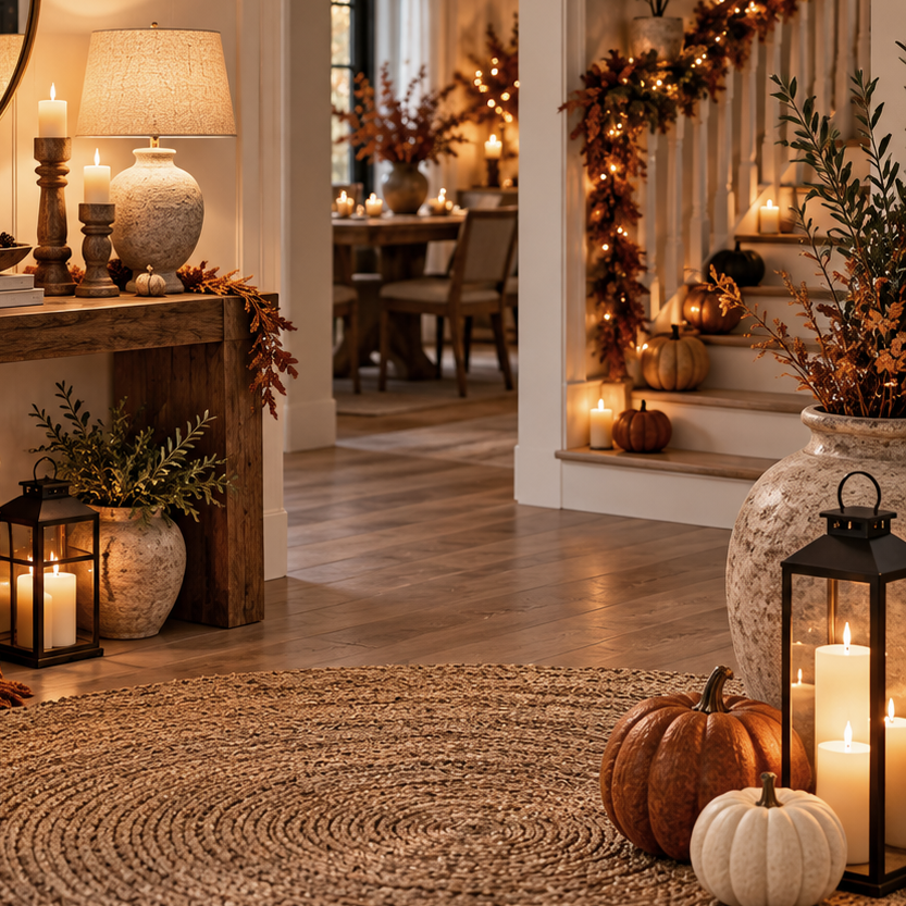 Flameless LED Pillar Candles