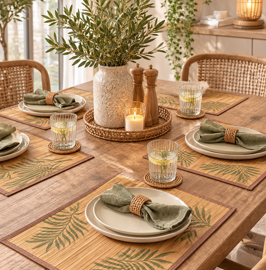 Natural Bamboo Placemats