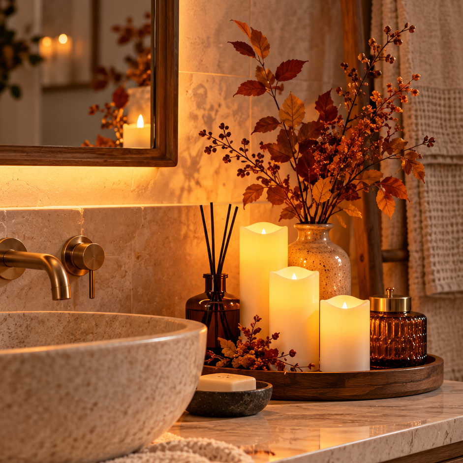 Flameless LED Pillar Candles